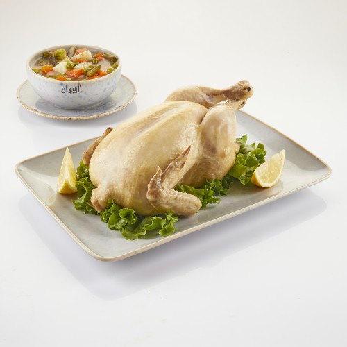 BOILED CHICKEN AND VEGETABLE SOUP